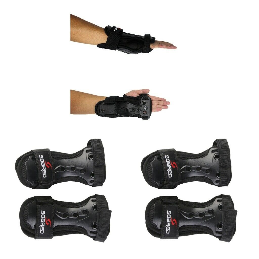 2 Set Skating Snowboard Wrist Guard Protective Gear Glove Wrist Support Pad