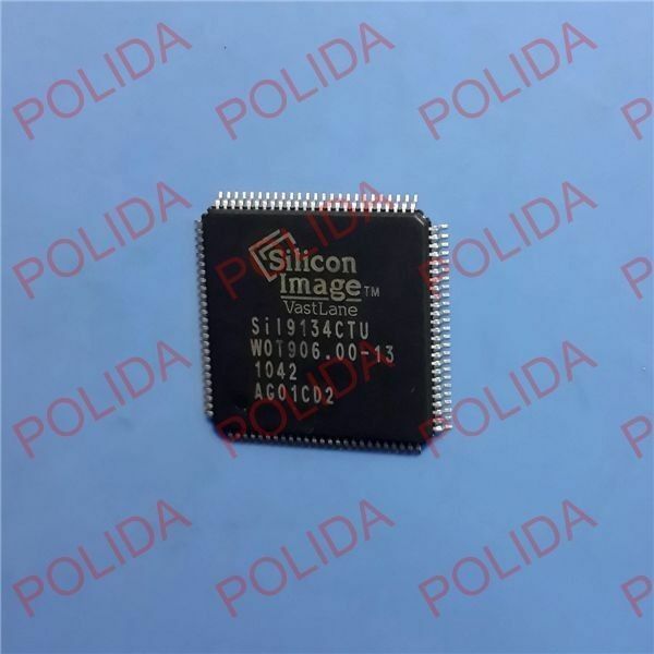 1PCS HDMI Receiver Transmitter IC SILICON LMAGE TQFP-100 SIL9134CTU SII9134CTU