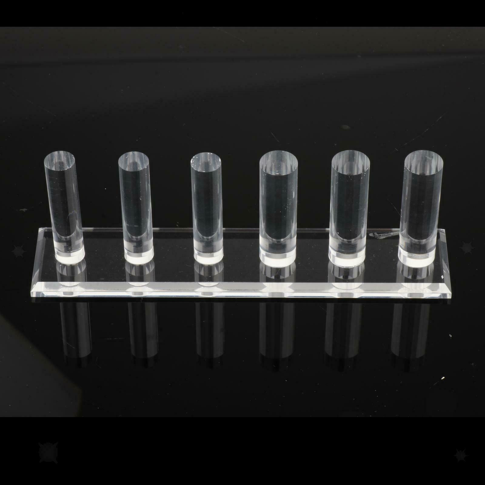 Acrylic Finger Ring Display Counter Organizer Holder for Shows Wedding Ring