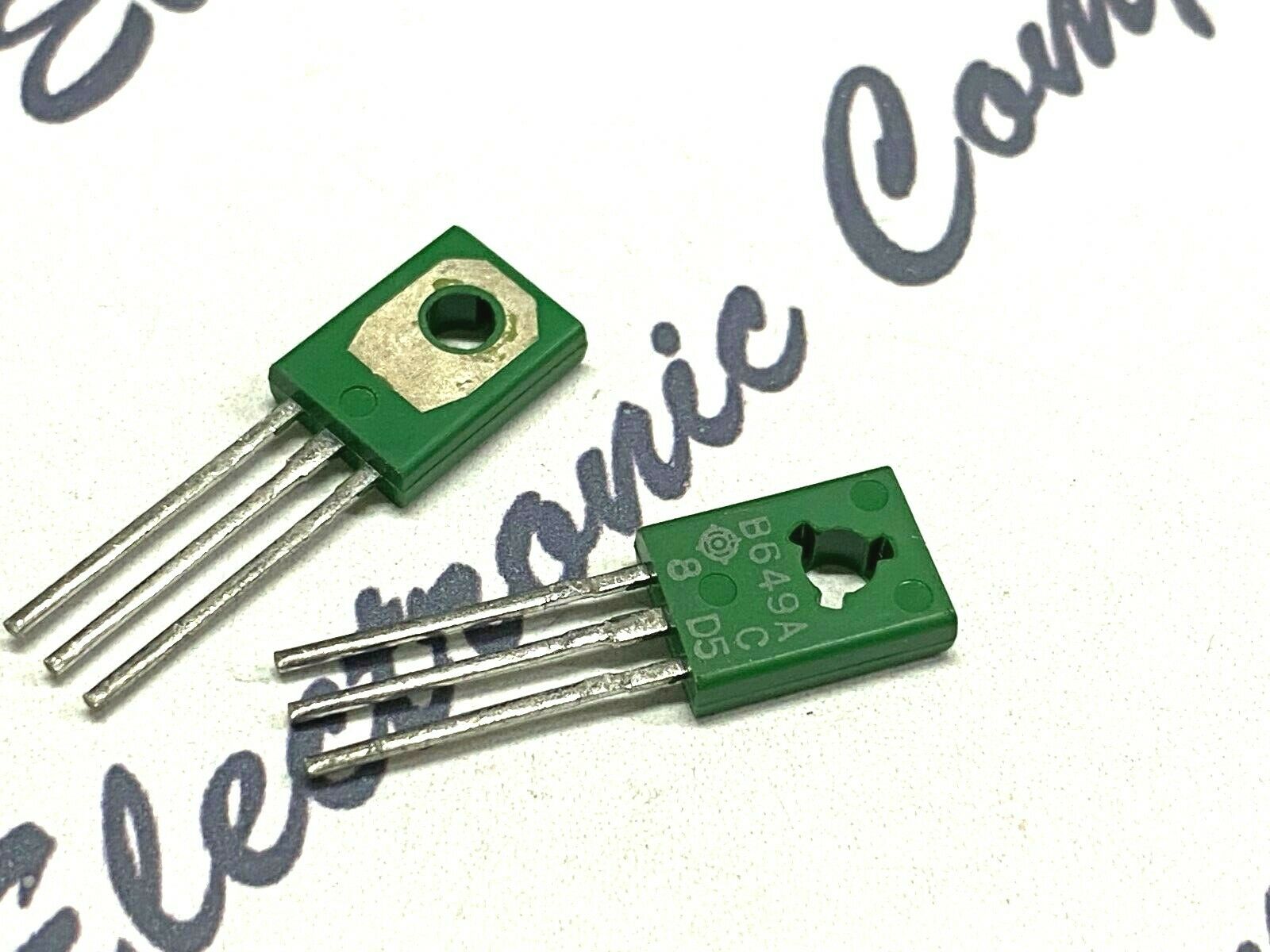 2pcs - HITACHI 2SB649A / B649A PNP 20W 160V 1.5A TO126 Transistor - NOS