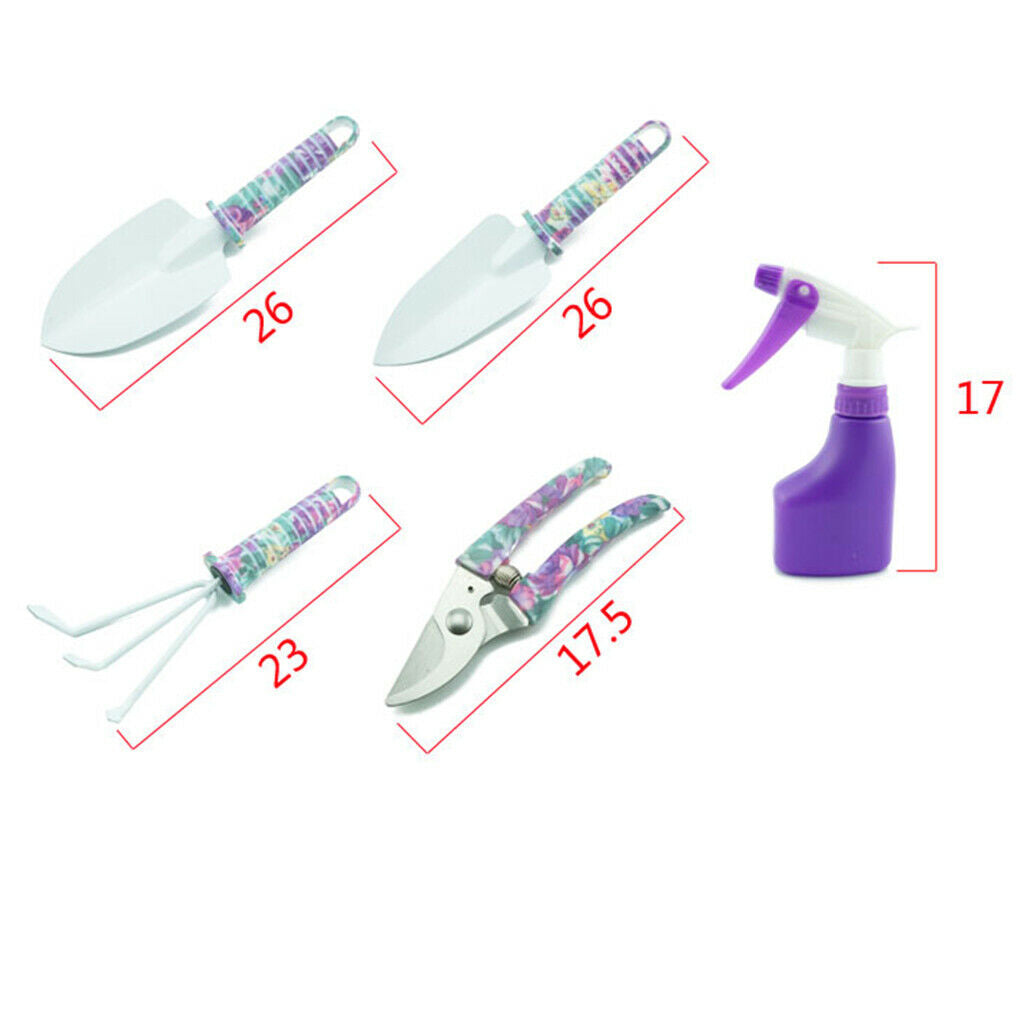 Gardening Tool Set Gifts 5 Piece Hand Garden Kit for Women Gardener with.