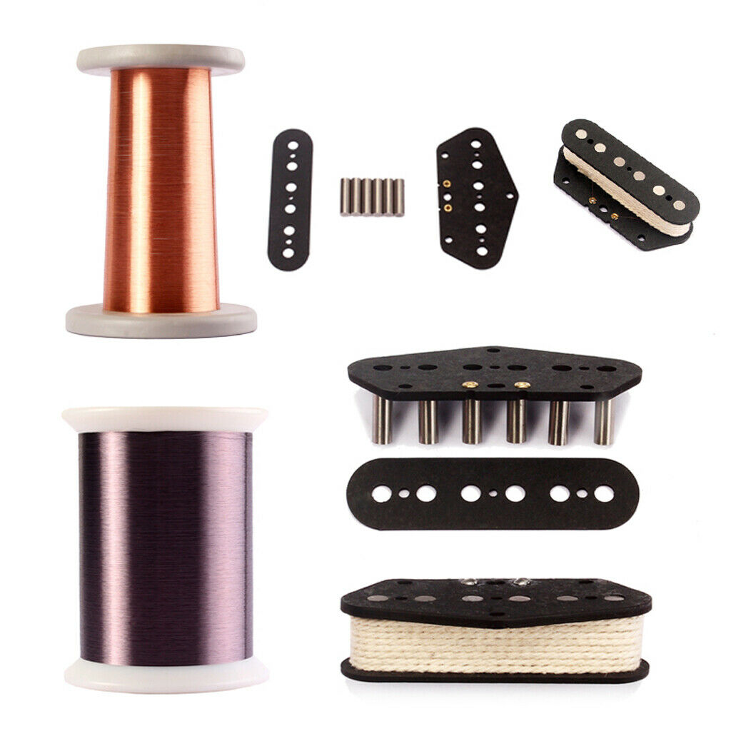 Sealed Humbucker Pickup Set Bridge with Control Line For Electric Guitar