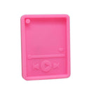 Music MP3 Player Keychain Silicone Mold Musical Pendant Mold Jewelry Making Tool