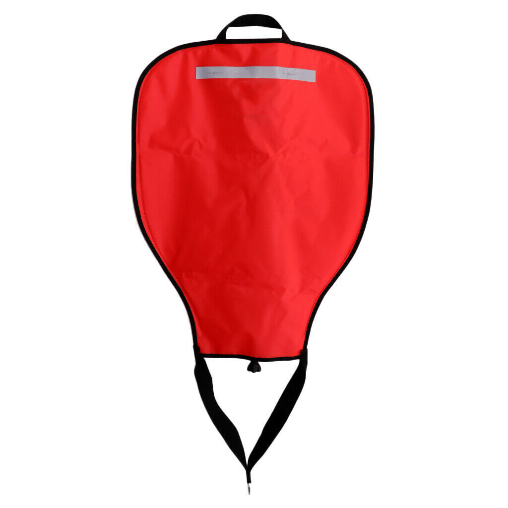 Trident Lift Bag with Dump Valve Gear Underwater Scuba Diving Work 50lbs Red