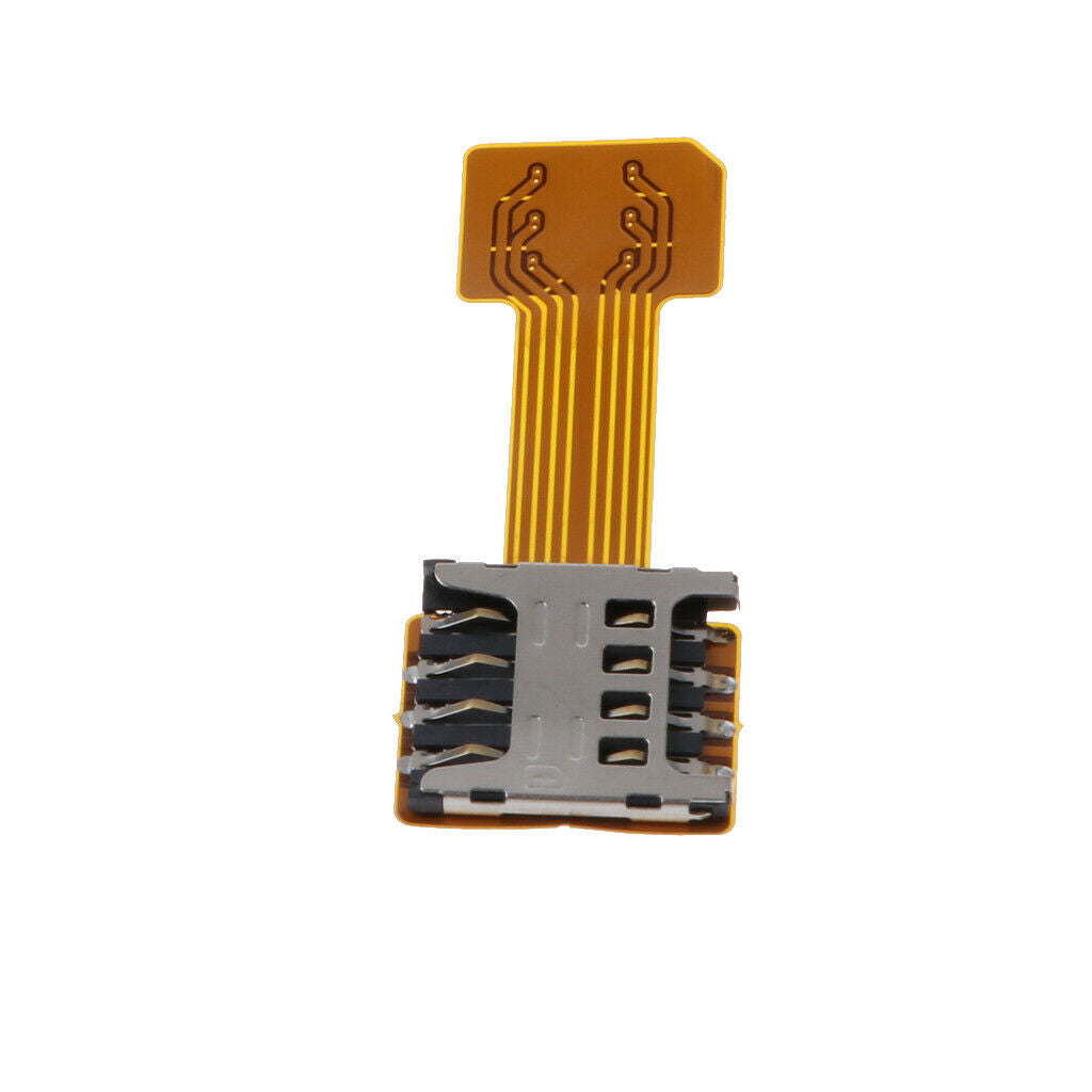 External Dual Micro SIM-Card Card Card Adapter Extender Slot Cellphone
