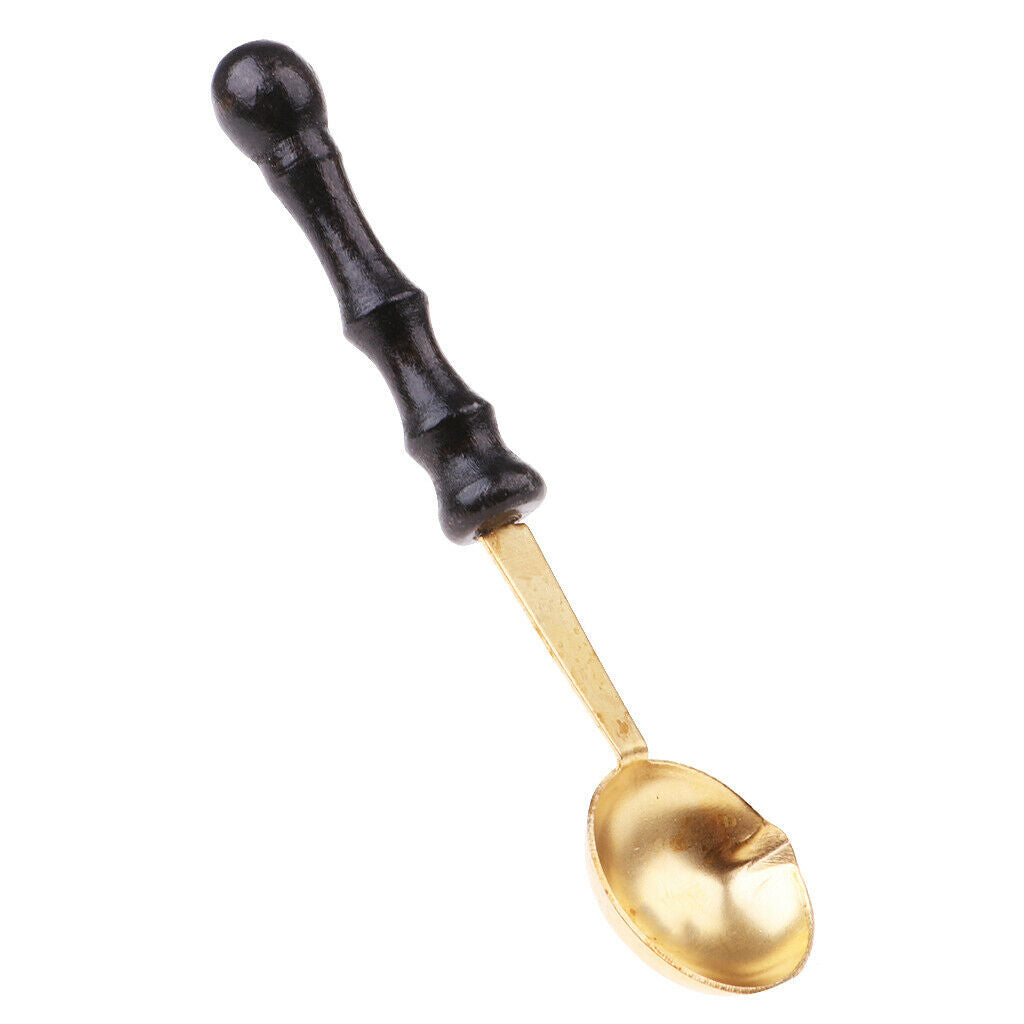 10x Traditional Wax Sealing Stamp Letter Melting Candle Seal Envelope Spoon