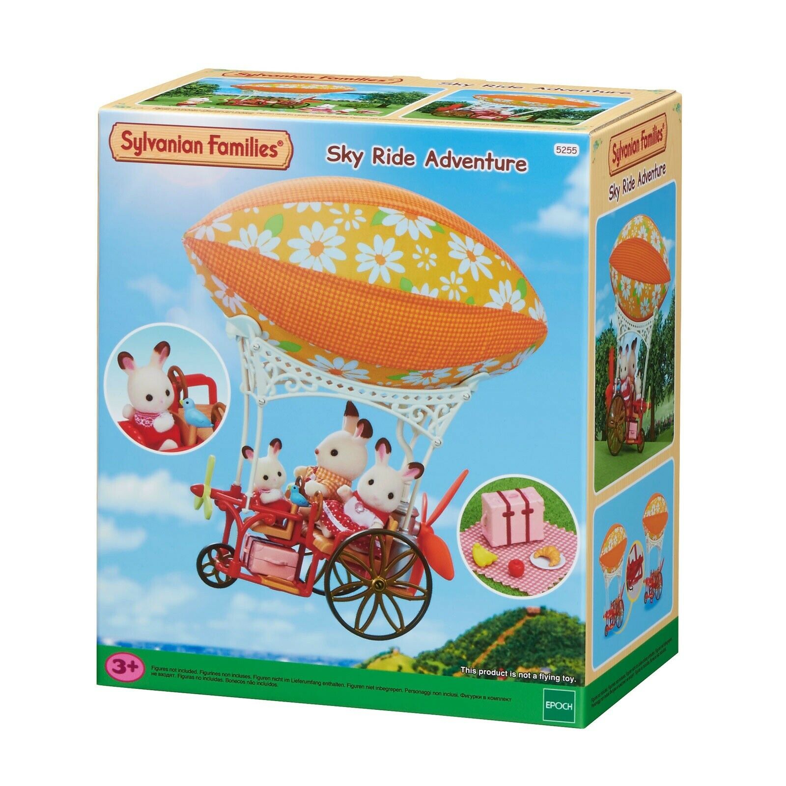New! 5255 Sylvanian Families Sky Ride Adventure Balloon Set Girls Age 3 years+