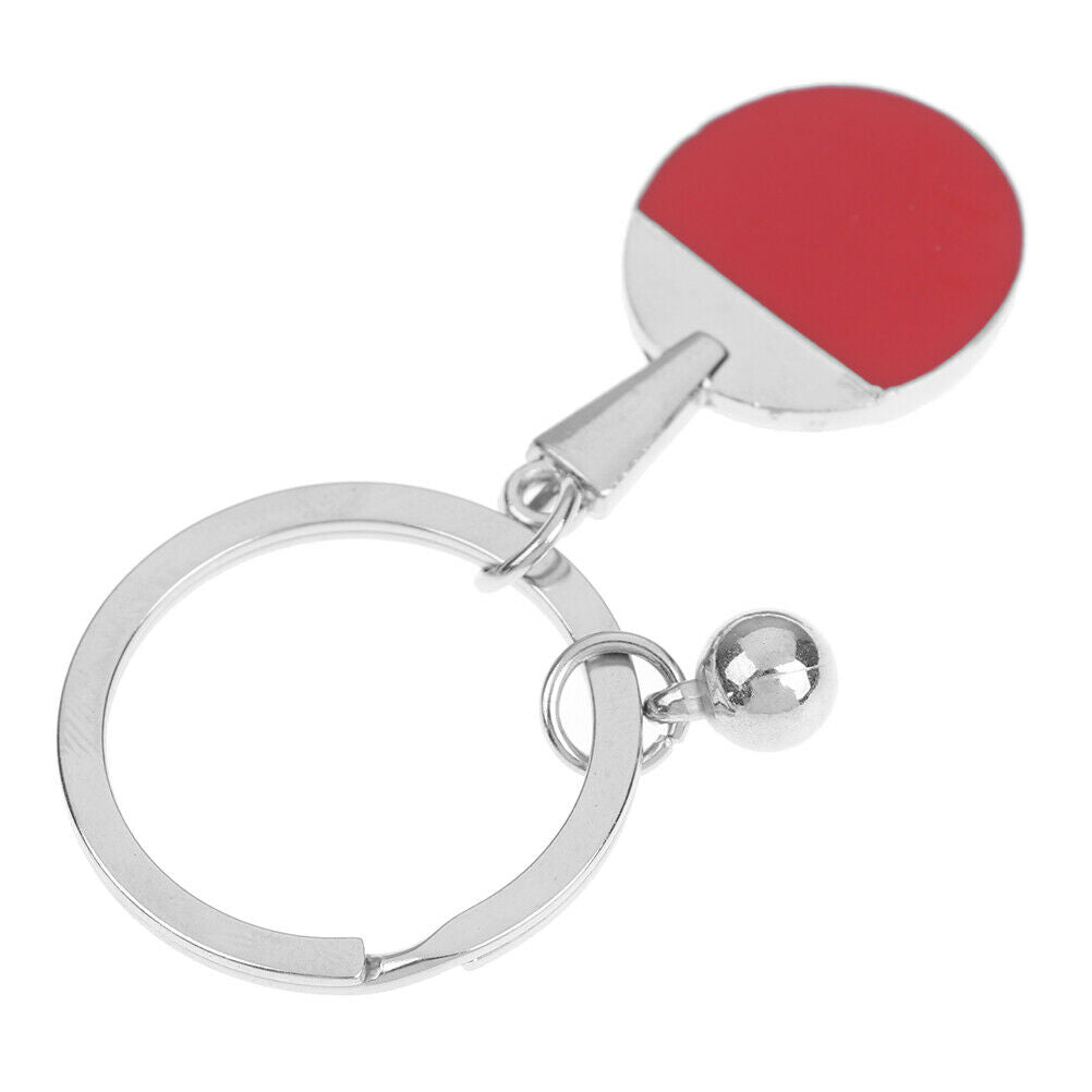 Table Tennis Badminton Useful Tennis Key Chain Racket Keyring Gifts Access.l8