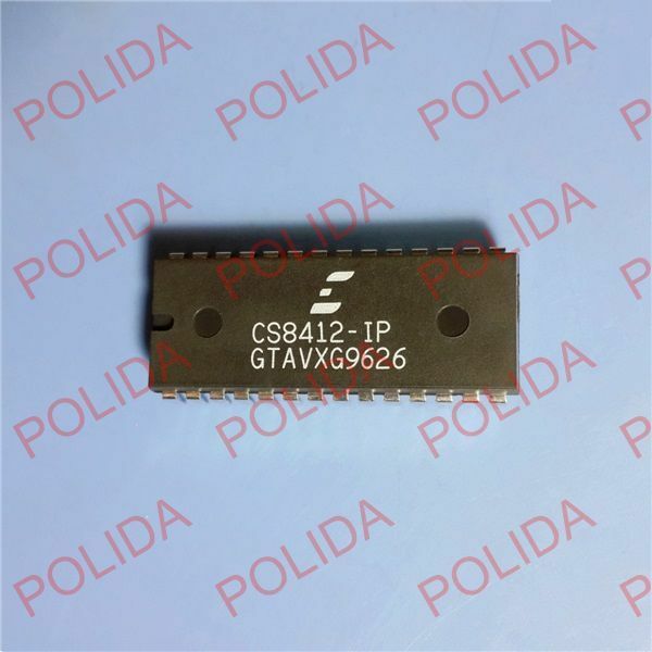1PCS AUDIO INTERFACE RECEIVER IC CIRRUS LOGIC DIP-28 CS8412-IP CS8412IP