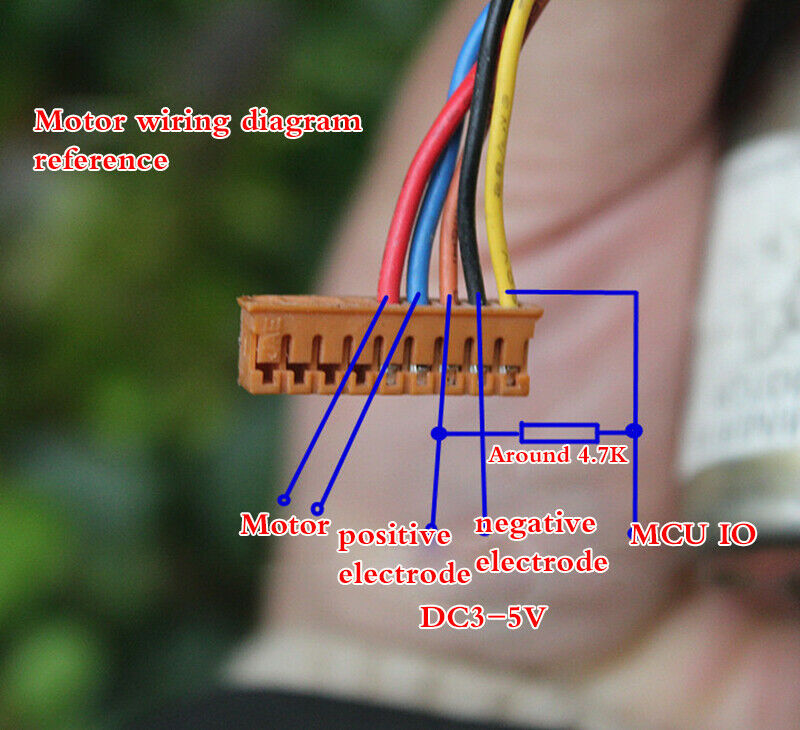DC motor 24V double ball bearing with encoder carbon brush motor Anti-interferen