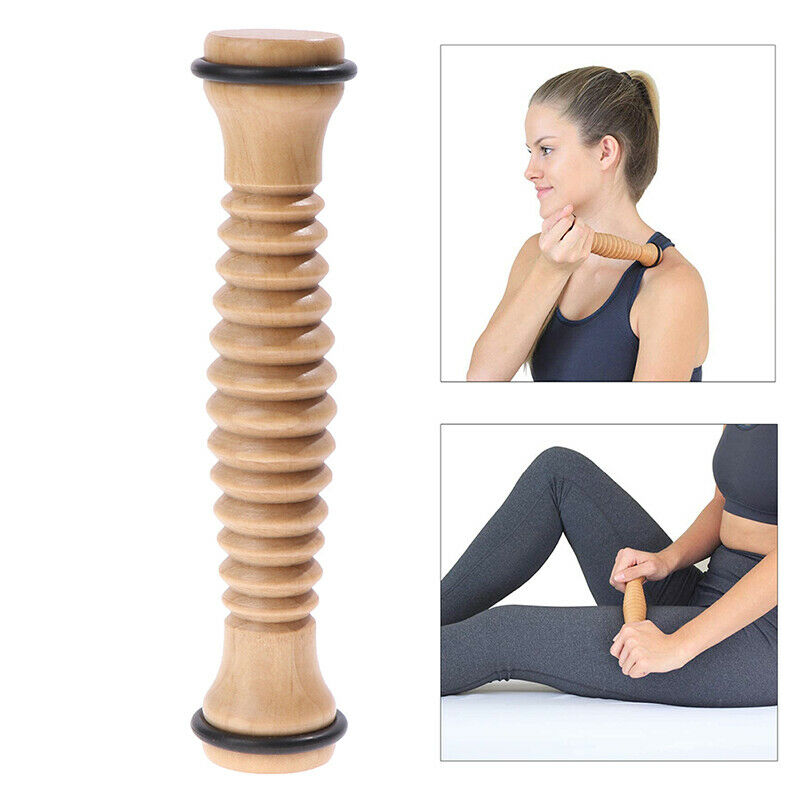 Foot Roller and Porcupine Ball Wood Foot Massage Roller for Plantar FasciitiBDA