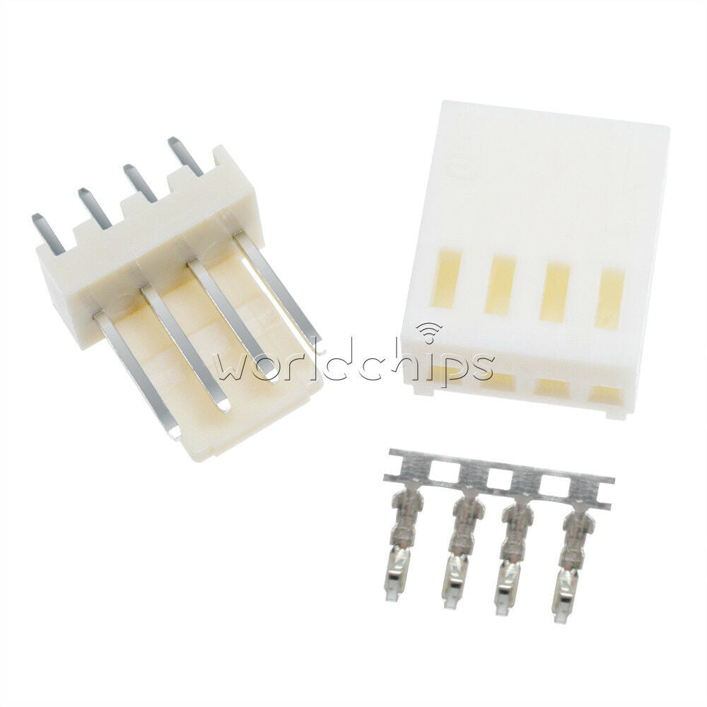 10PCS KF2510-4P 2.54mm Pin Header+Terminal+Housing Connector Kits New Arrival