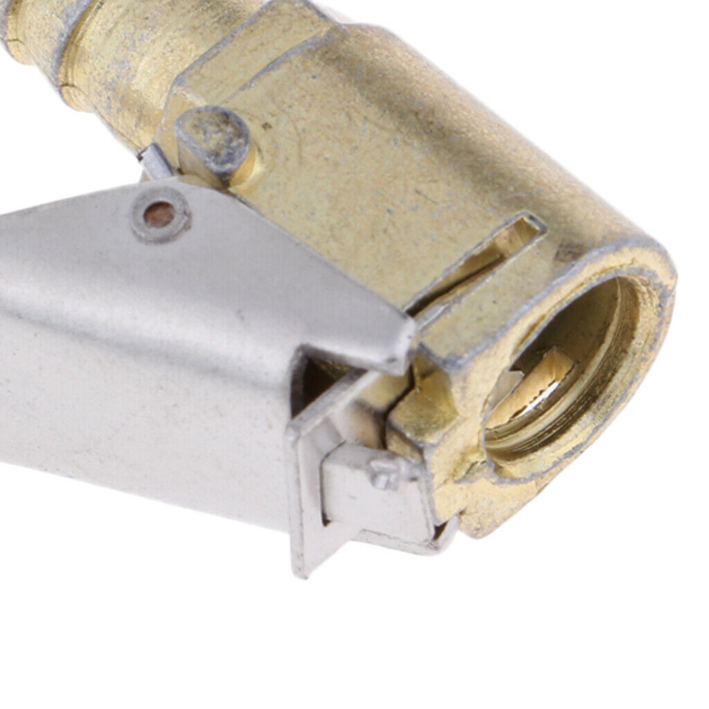 Tyre Valve Air Pump Chuck Clip Inflator Connector Head Adapter Valve 8mm