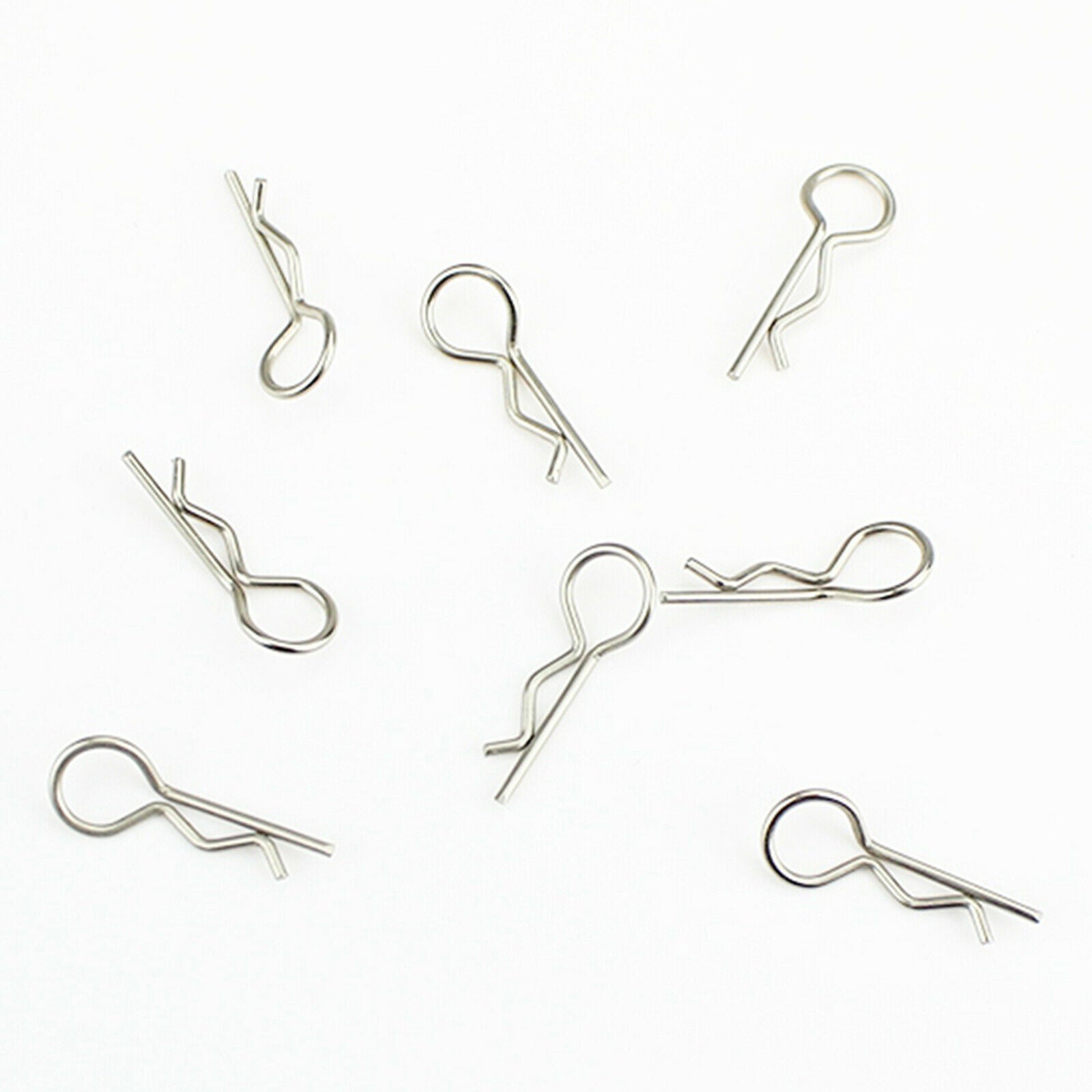 8Pcs RC Body Shell Pins Clips R-pin for WLtoys 124018 124019 RC Car Crawler