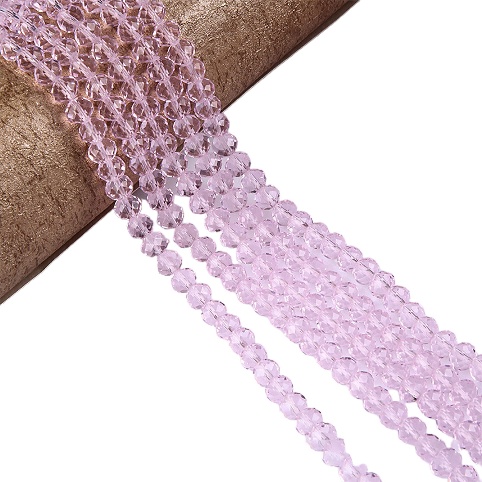 Artificial Crystal Dazzling Jewelry Loose Bead Glass String DIY Home Decor My