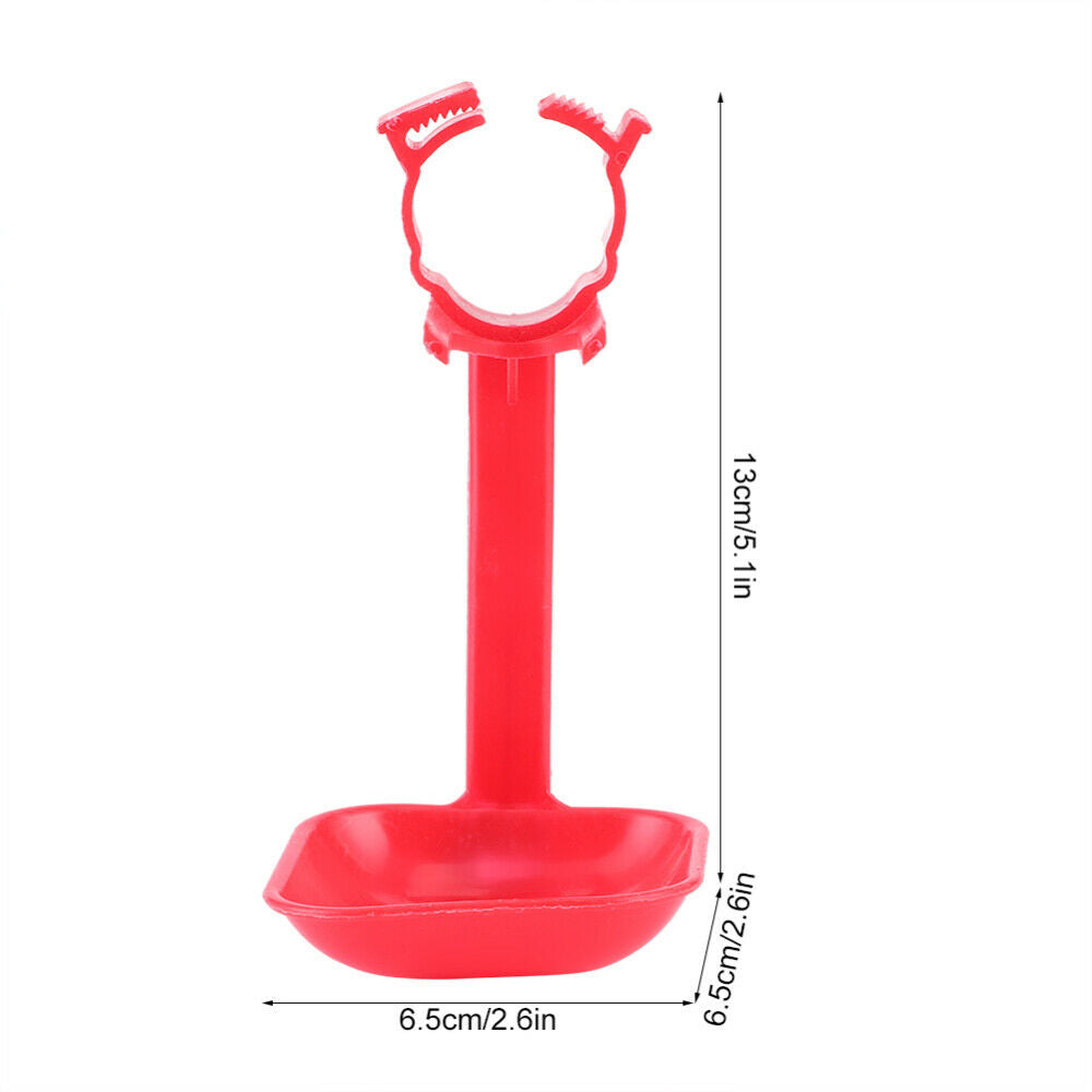 20Pcs Chicken Drinker Nipple Waterer Hanging Cup Drinking Water Tool Farm kit