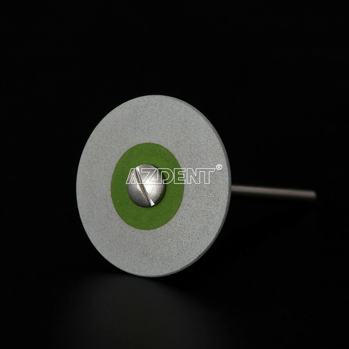 3X Dental Rubber Diamond Polisher Wheel Disc For Porcelain Grey 26mm