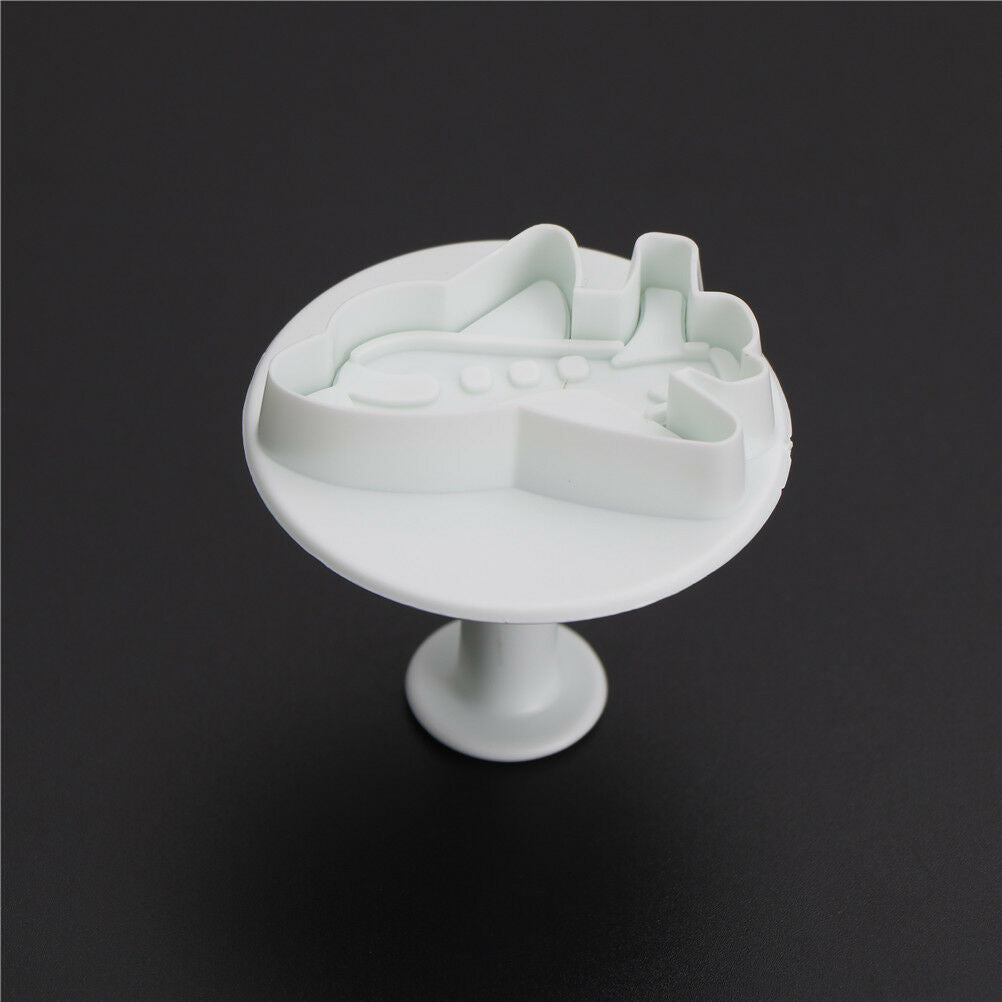4x Plane,Ship,Train,Car Sample Cookie Cutter Mold Cake Decor DIY Fondant Mold FL