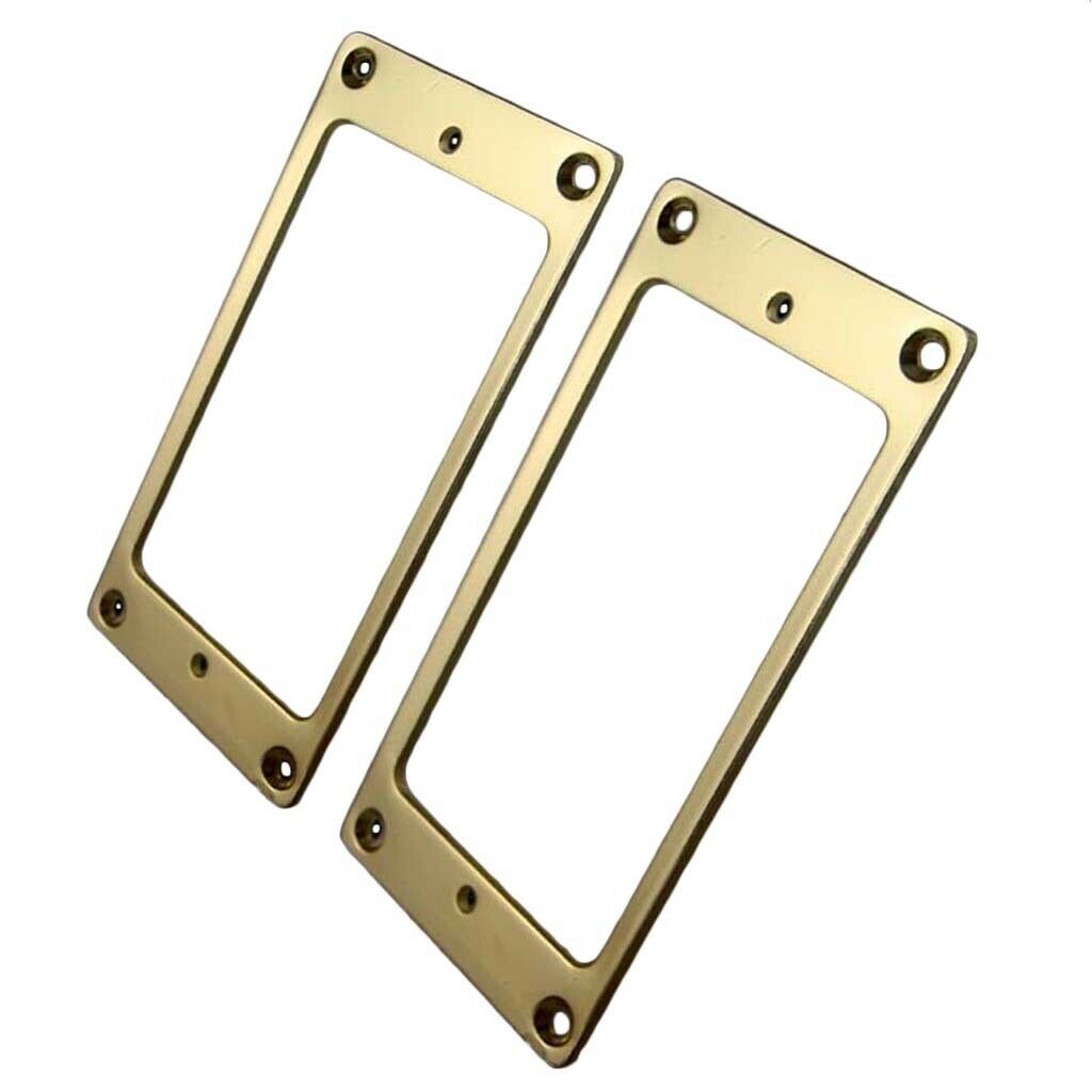 Guitar Humbucker Flat Bottom Surround Rings for Electric Guitar Accessories