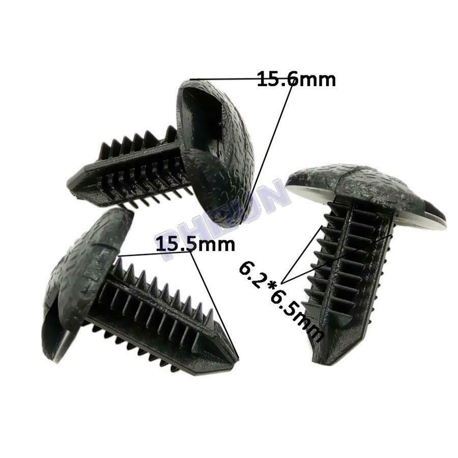 120x Car Door Panels Fastener Clips Set w/ 50Pcs Tie Wrap Universal High Quality