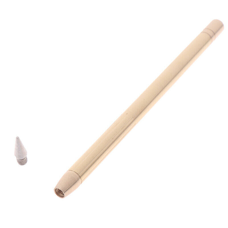 Outdoor Brass Inkless Pen No-ink Pen Copper Gift Pen Stylus Everlasting OIA Qx