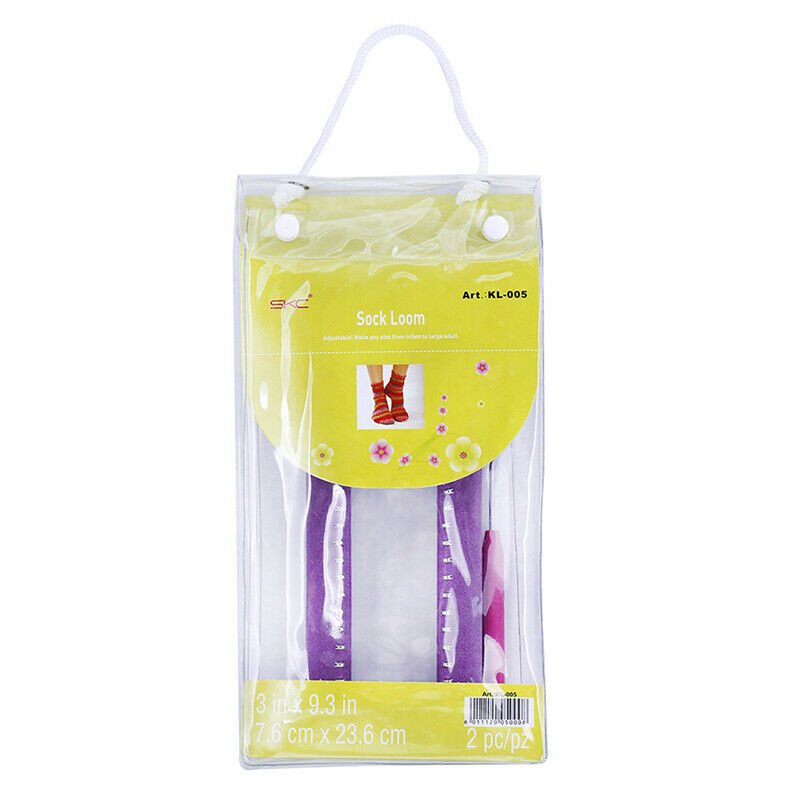 Adjustable Sock Loom Kit Knitting Socks Scarf Hat DIY Hand Craft ToolBDZ2 LS