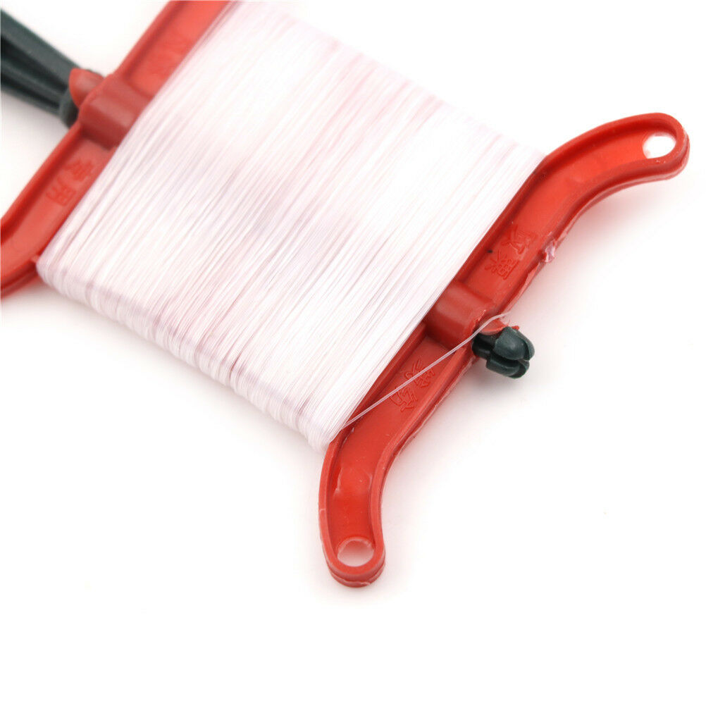 50M Flying Kite Line Polyester WhiteColor Line Board Outdoor KiteFlying To.l8