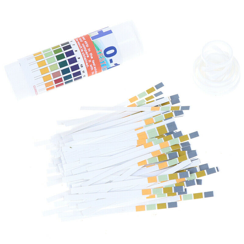 150 Strips Bottled PH Test Strip Full Range 0-14 pH Acidic Alkaline Indicator SJ