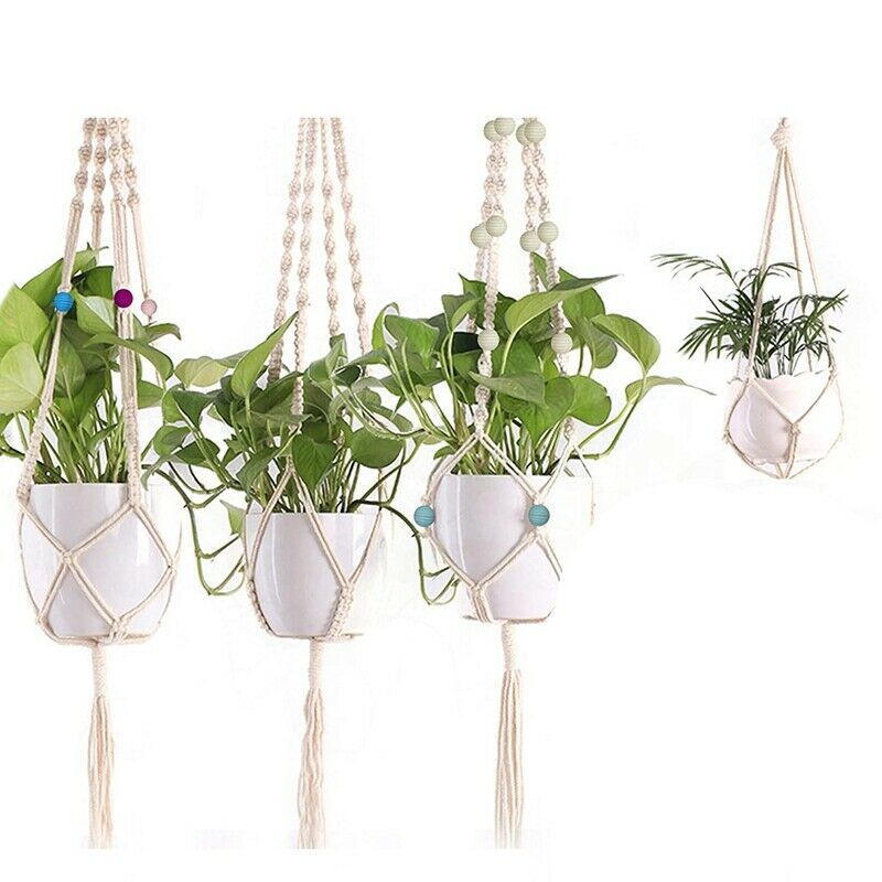 DIY Macrame Kit,Macrame Wall Hanging Kit,Cotton Cords 3mm,Wooden s,Wooden StT6B1