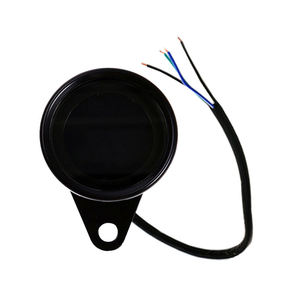 Motorcycle Multifunction Odometer Tachometer Fuel Level Gauge LED Indicator