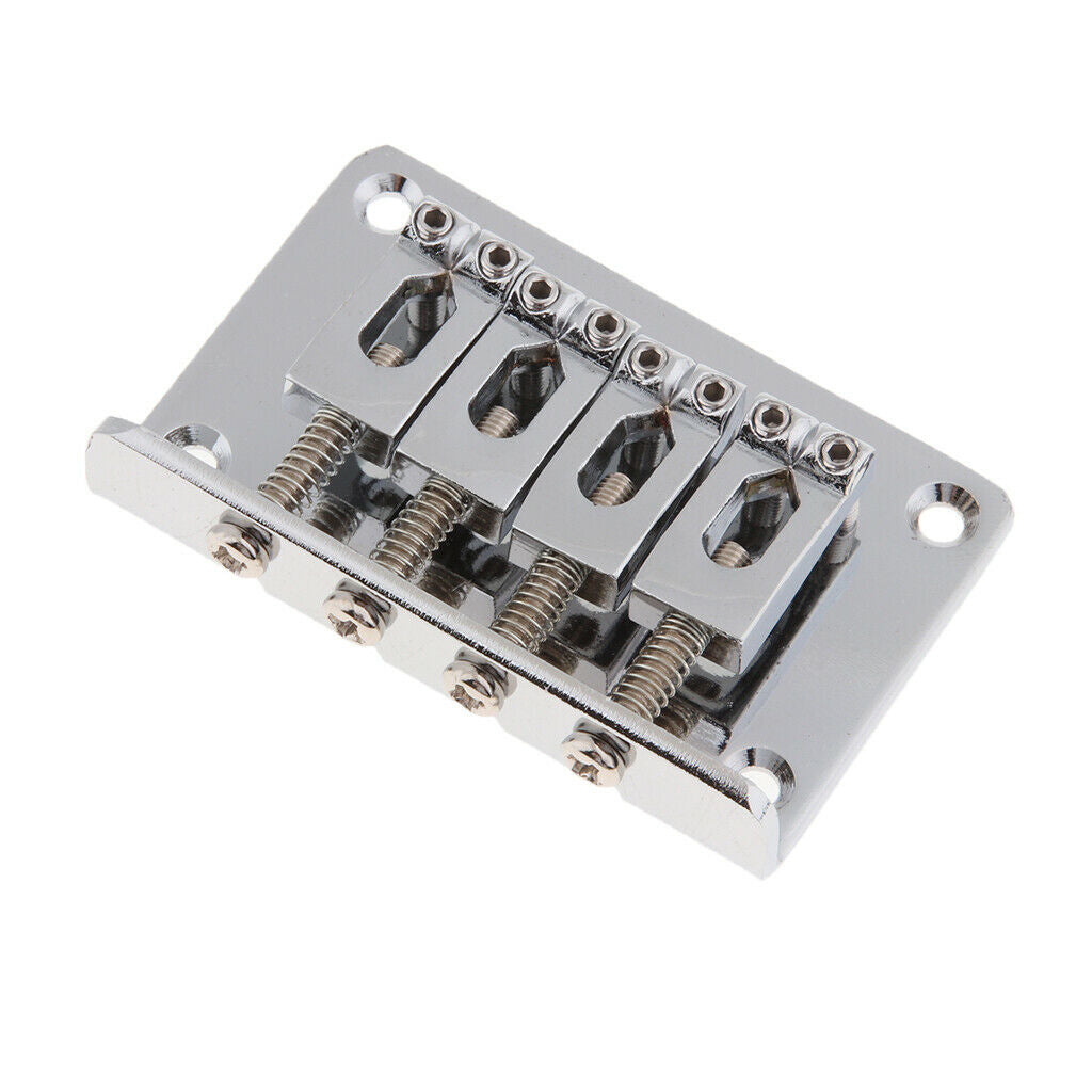 Fixed Bridge Tailpiece Set with Nut for Guitar Spare Parts