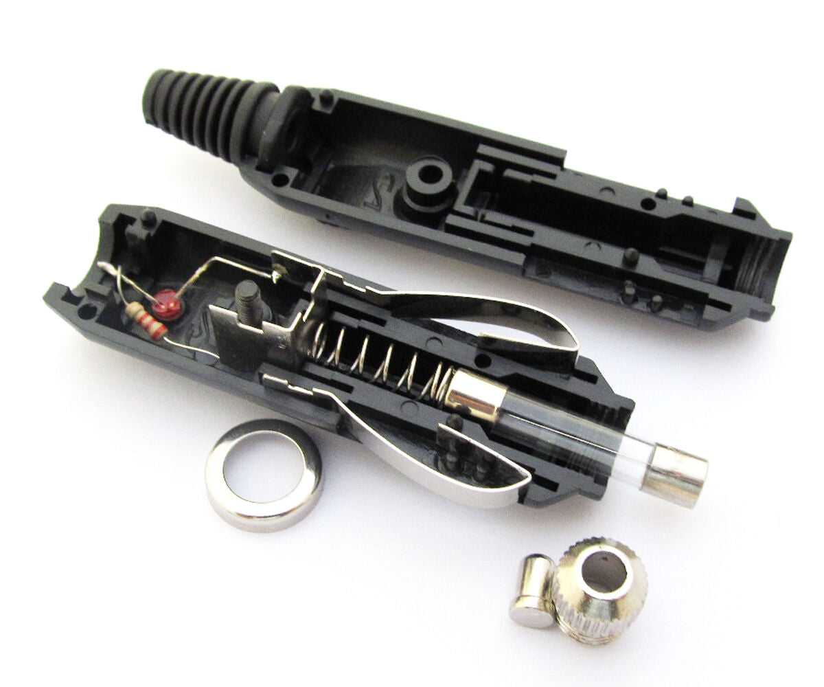 10pcs Car Power Cigarette Plug Charger with Fuse Led NEW