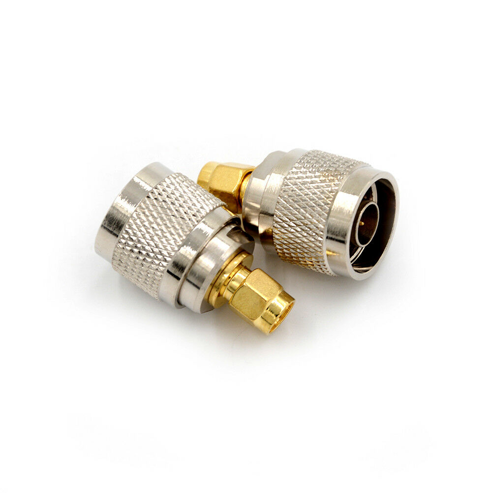 N-Type N Male Plug to SMA Male RF Coaxial Adapter Connector 1PcsHGUH WF
