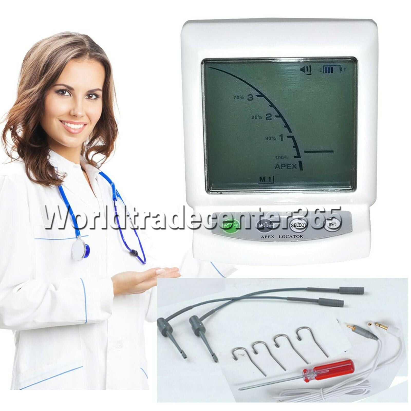 Best SALE NEW Dental Apex Locator Root Canal Finder Dental Endodontic J2