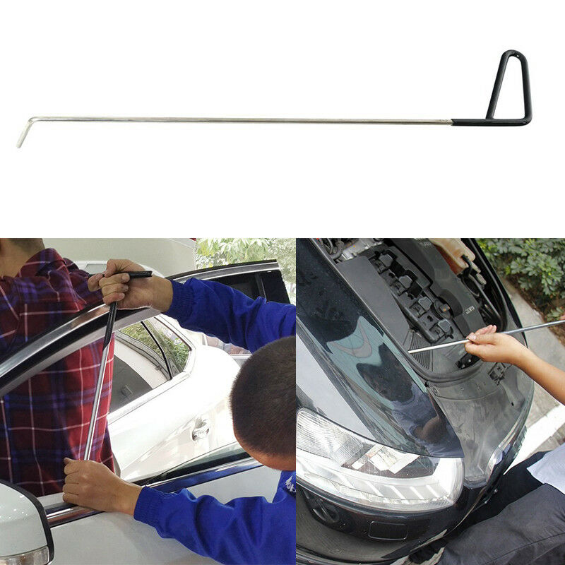 57cm*6mm Stainless Steel Paintless push rod Hail dent repair tools Tail Set