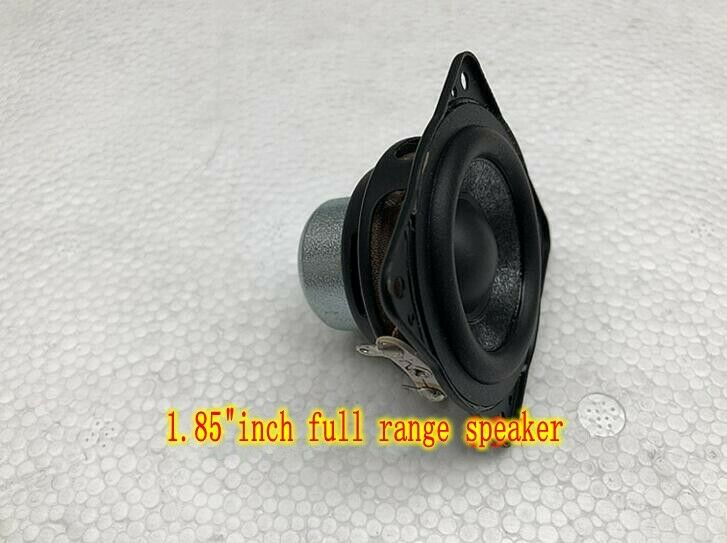 2pcs 1.85"inch 4Ω 8W Full range speaker Neodymium Loudspeaker Home Audio Parts