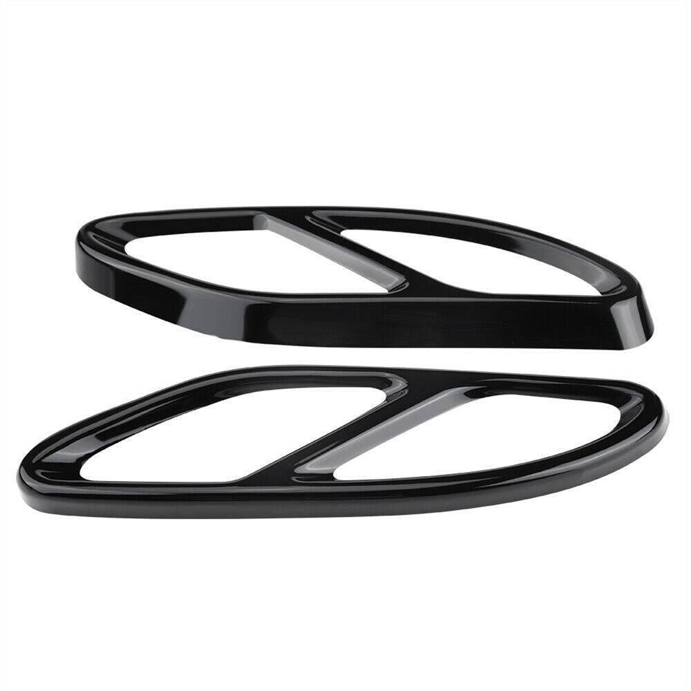 1 Pair Rear Exhaust Muffler Tail Pipe Trim For Mercedes Benz S Class W222 2018