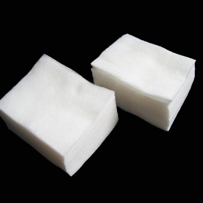 Cotton 1000pcs Acrylic UV Gel Tips Nail Polish Remover Cleaner Wipes Lint CHI