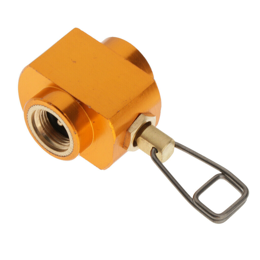 Outdoor Picnic Propane Refill Connector Burner Butane Filling Valve Adapter
