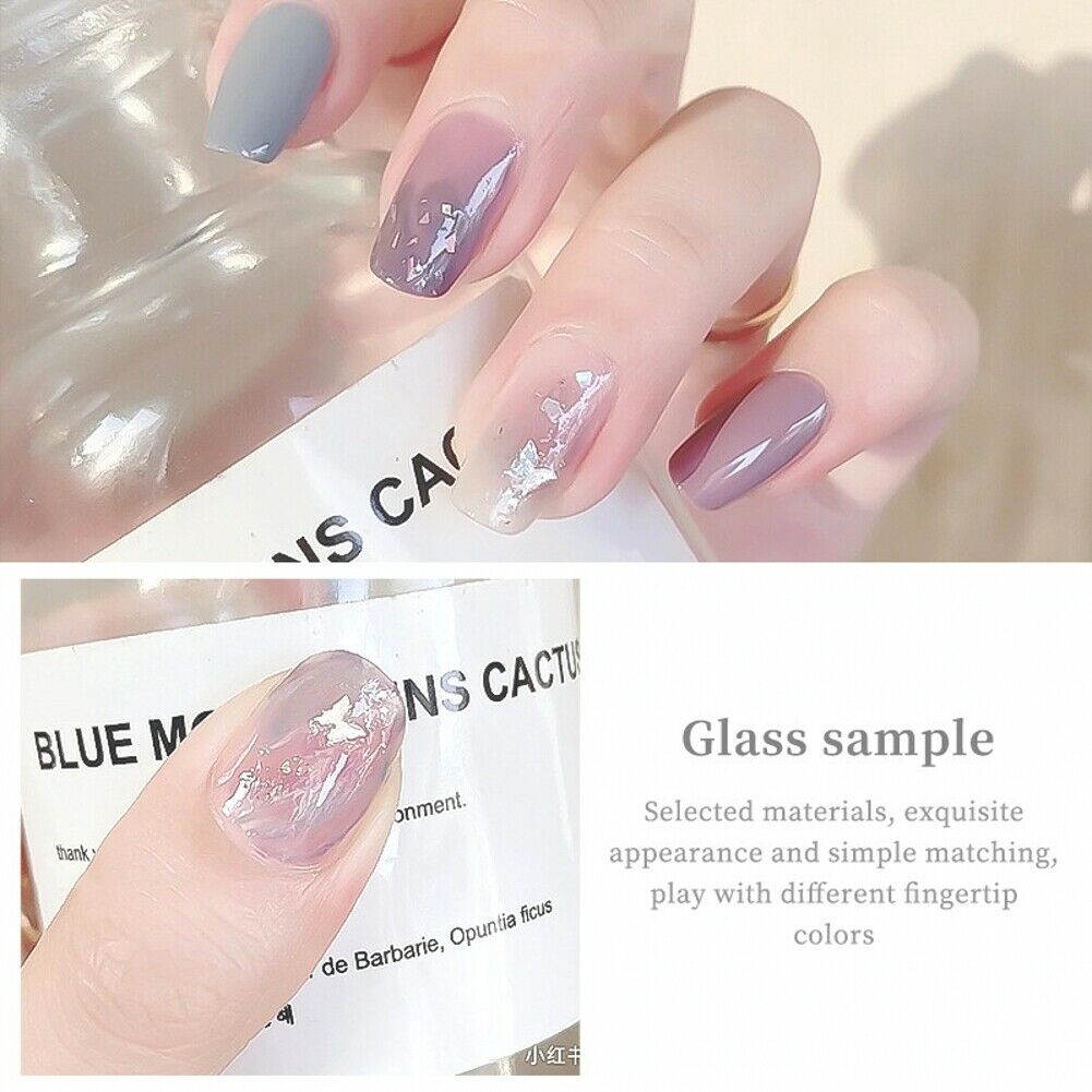 12 Grids Nail Art Stickers Love Stars And Moon Nail Art Butterfly Decorations