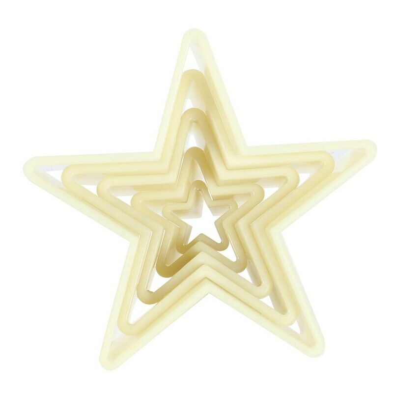 Nylon Cookie Cutter Biscuit Cutters Donut Cutter Set Nylon Set Fondant Cook U6Y9