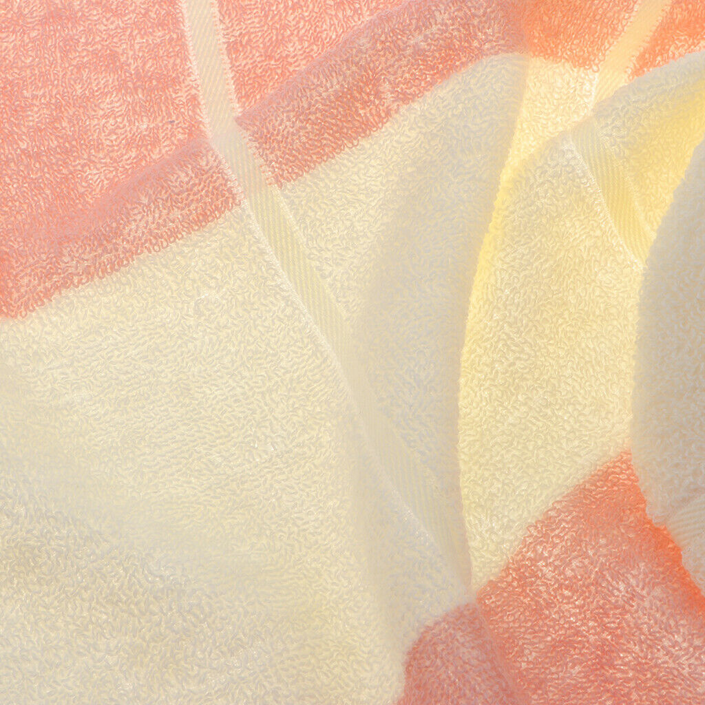 100% Cotton Absorption Water Face Cloth High Quality Bathroom Towel Pink