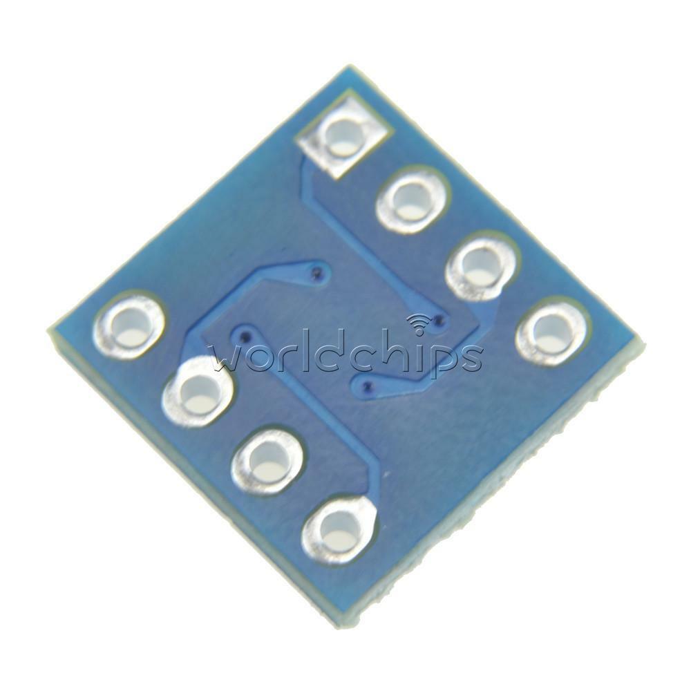 20pcs SOP8 SO8 SOIC8 TSSOP8 MSOP8 to DIP8 Adapter PCB DIY Conveter Board new