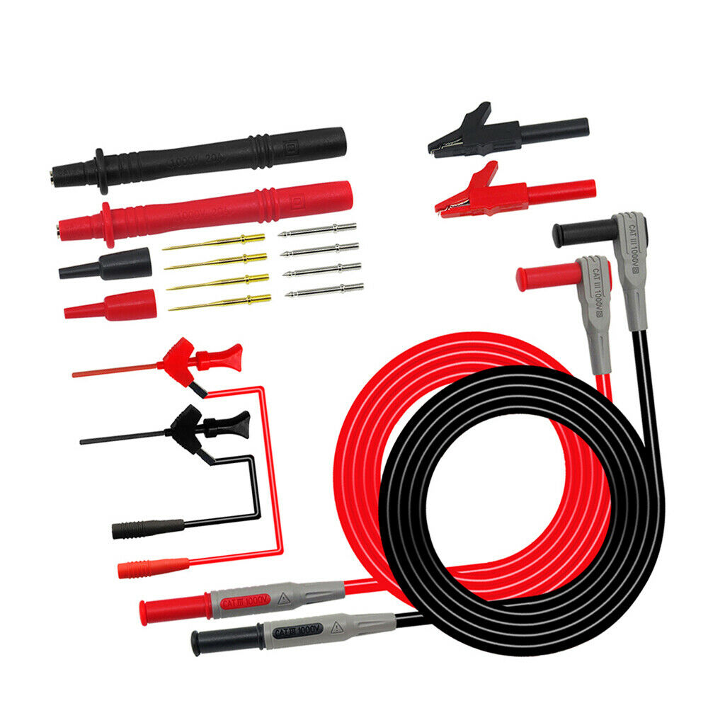 16pcs Digital Multimeter Probe Test