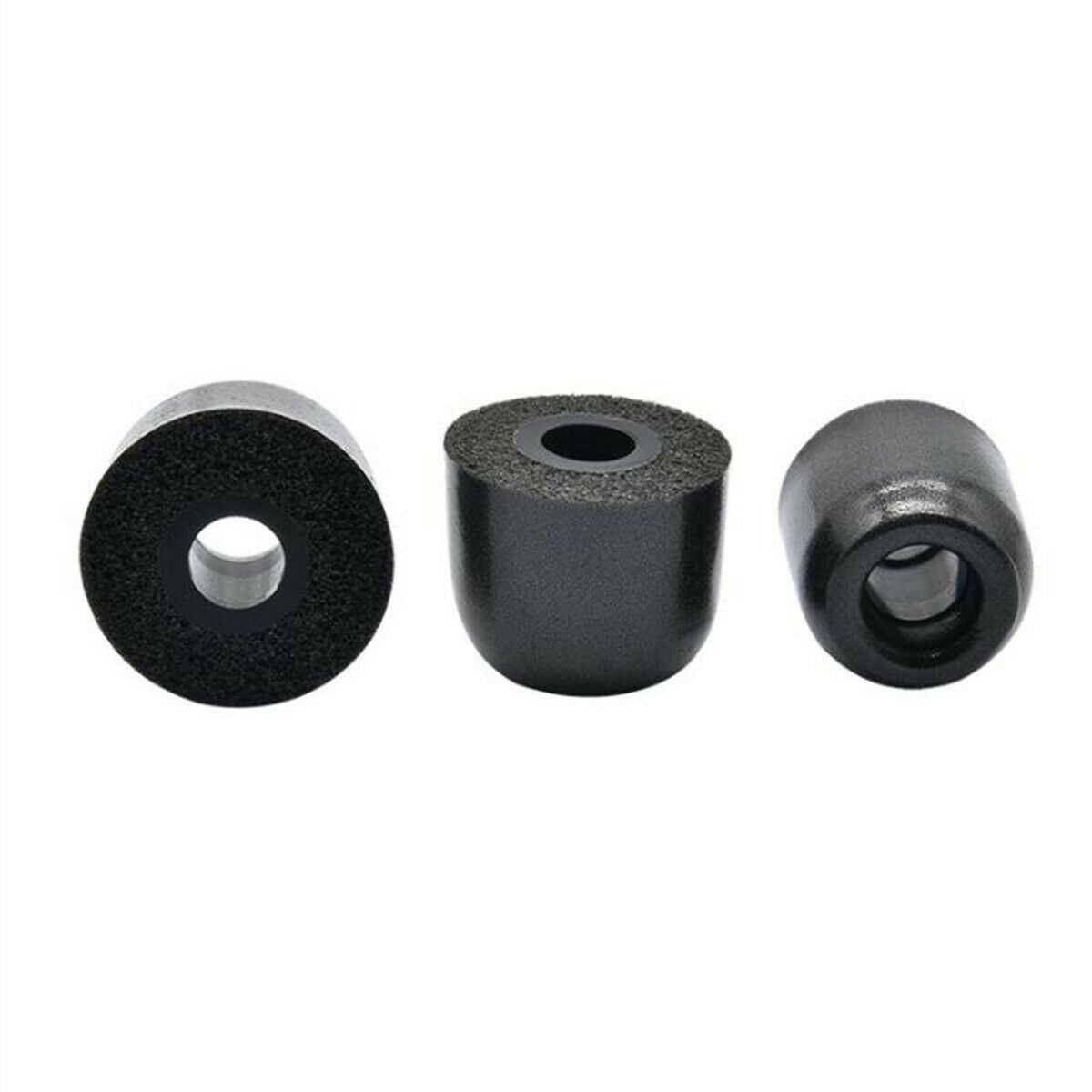 5 Pairs Noise Memory Foam In-ear Earphones Earbuds Tips Eartips Earplug Black