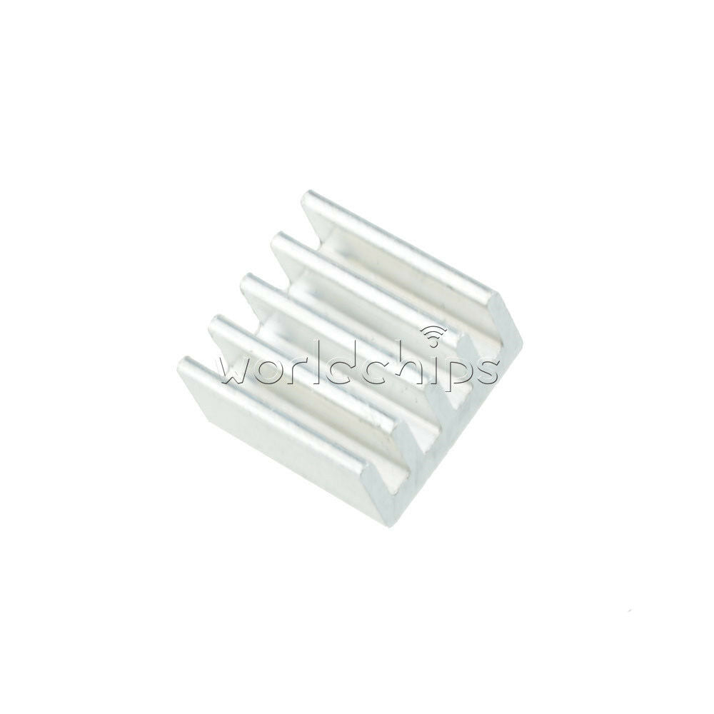 50pcs 8.8x8.8x5mm Aluminum Heat Sink for Computer Memory Chip LED Power IC