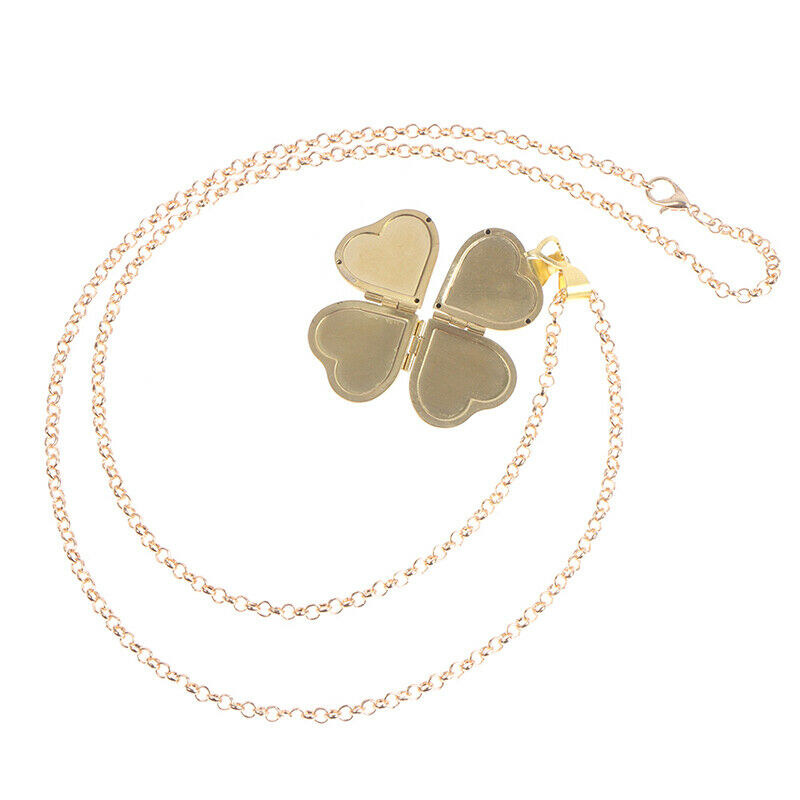 DIY Retro Dimensional Heart-like Four-leaf Clover Multilayer Photo Frame PenBDA