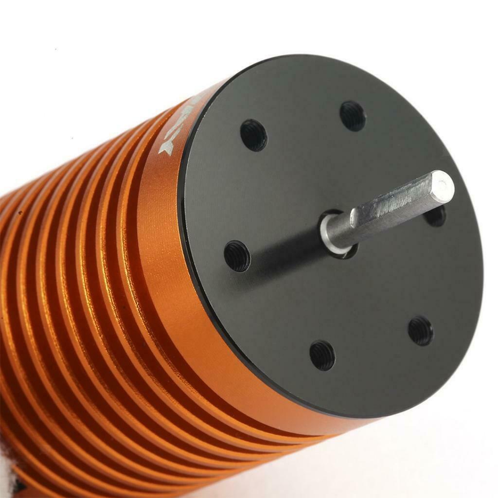 9T 4370KV 4 Pole Motor Without Broom Without Sensor Spare Part For 1:10 RC