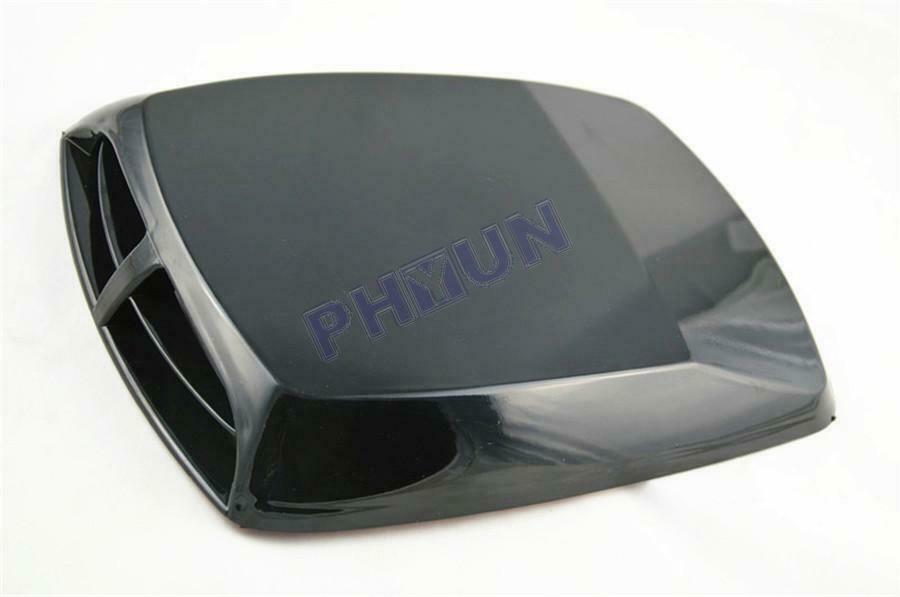 Car Truck Hood Scoop Vent Bonnet Cover Black Decorative Accessories Universal