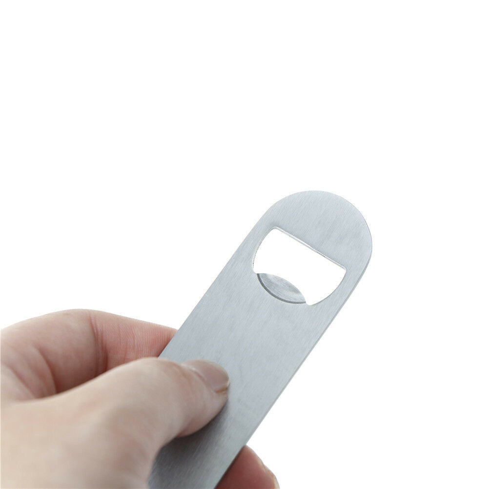 1PC Multifunction Bottle Opener Stainless Steel Flat Bottle Opener Beer O.l8